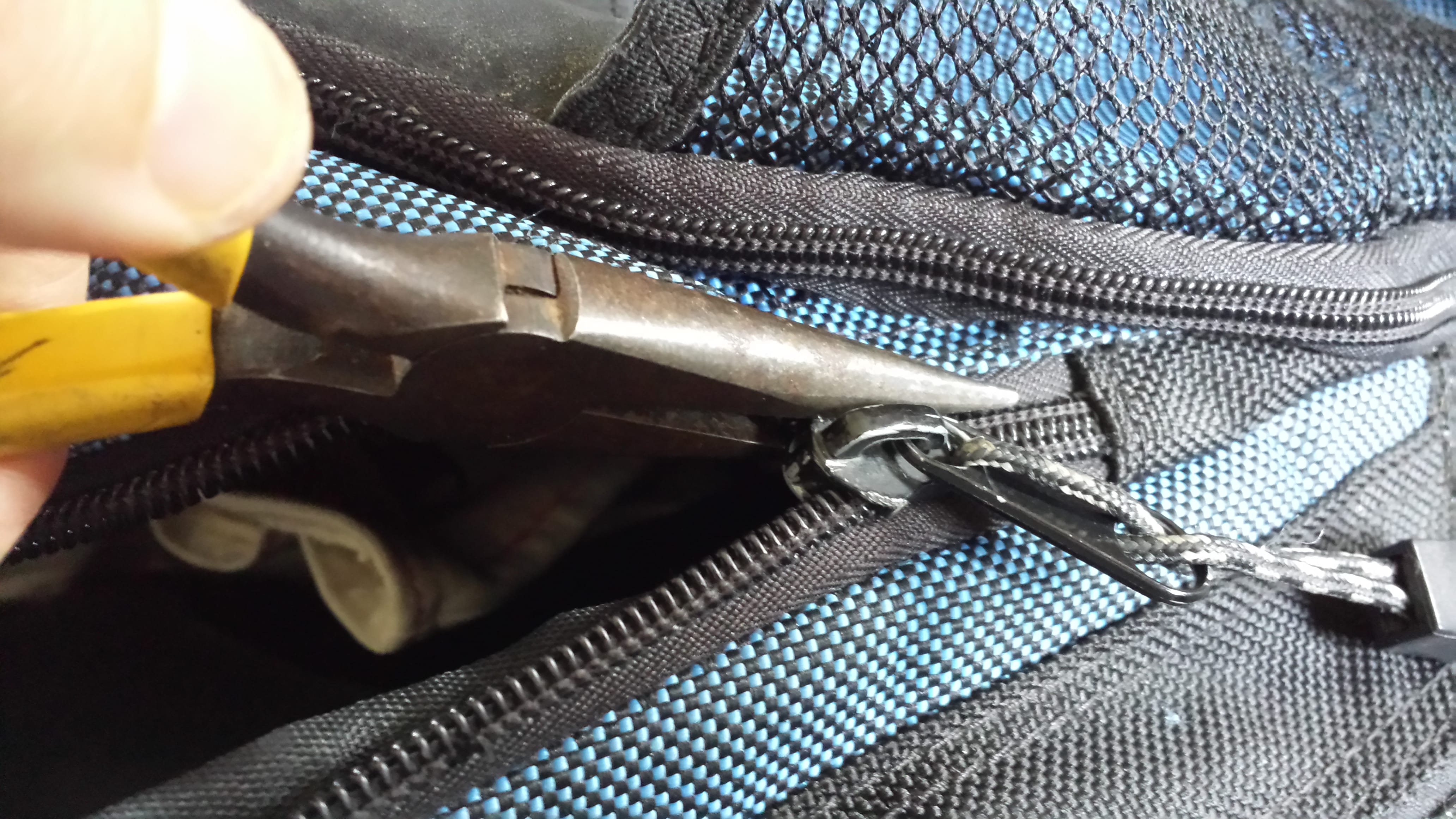 Learning How to Fix a Broken Zipper Saved My Plastic Backpack » My